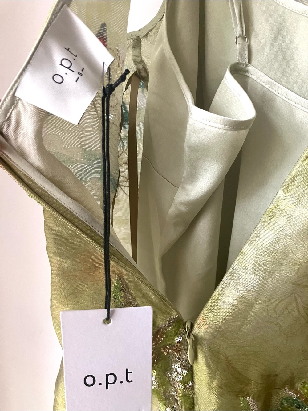 Few Moda o.p.t Naia Floral green Maxi Dress - Picture 9 of 9